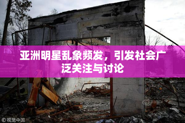 亚洲明星乱象频发，引发社会广泛关注与讨论