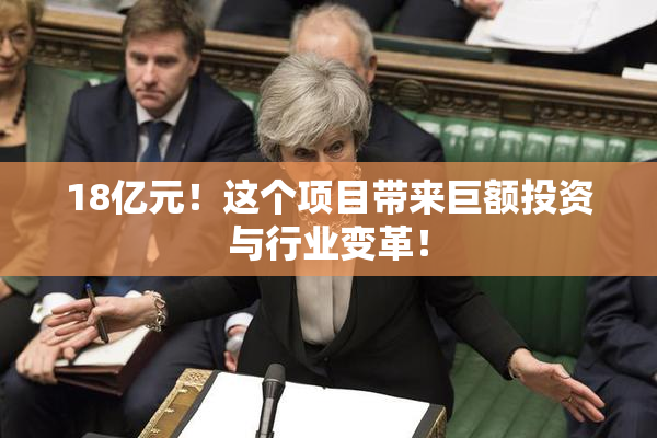 18亿元！这个项目带来巨额投资与行业变革！