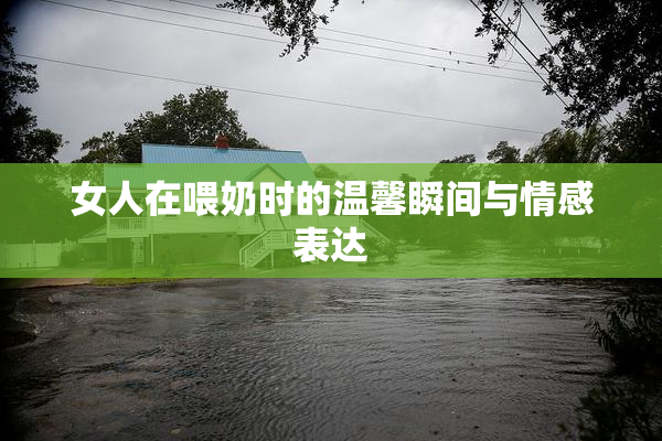 女人在喂奶时的温馨瞬间与情感表达