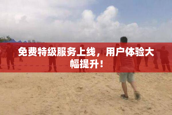 免费特级服务上线，用户体验大幅提升！