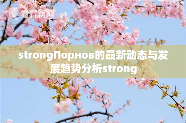 strongПорнов的最新动态与发展趋势分析strong