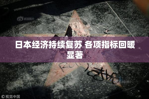 日本经济持续复苏 各项指标回暖显著