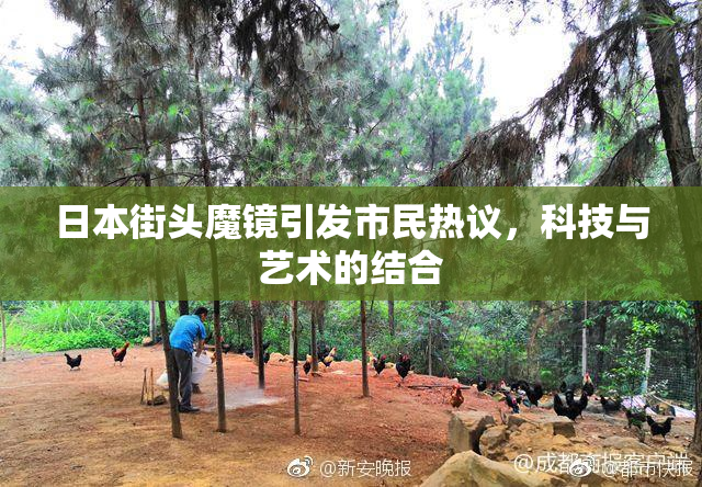 日本街头魔镜引发市民热议，科技与艺术的结合