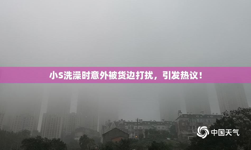 小S洗澡时意外被货边打扰，引发热议！