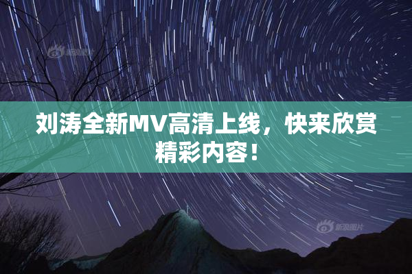 刘涛全新MV高清上线，快来欣赏精彩内容！