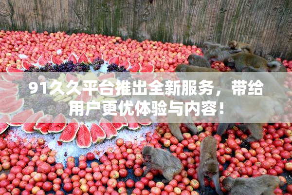 91久久平台推出全新服务，带给用户更优体验与内容！