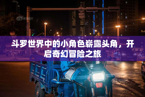 斗罗世界中的小角色崭露头角，开启奇幻冒险之旅