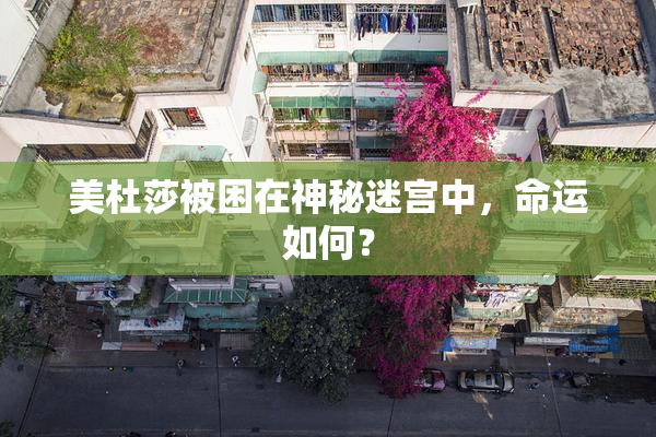 美杜莎被困在神秘迷宫中，命运如何？