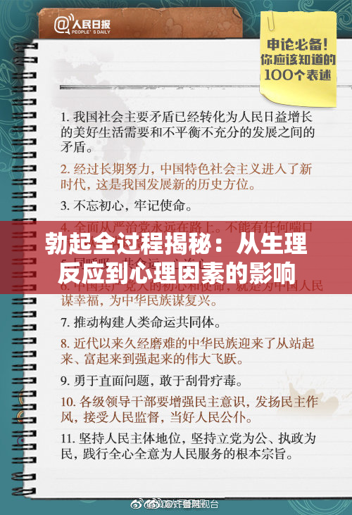 勃起全过程揭秘：从生理反应到心理因素的影响