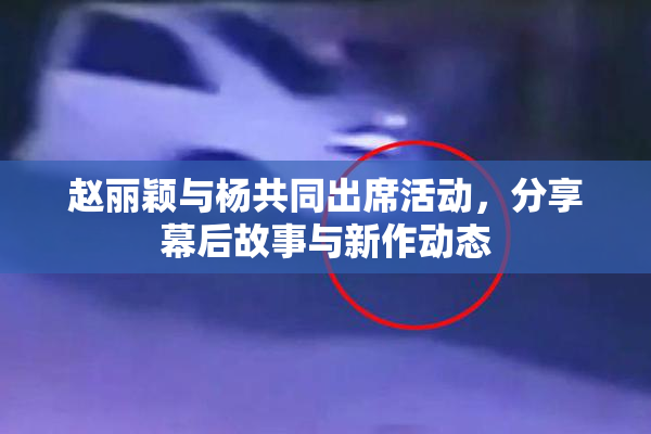 赵丽颖与杨共同出席活动，分享幕后故事与新作动态
