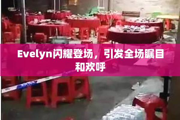 Evelyn闪耀登场，引发全场瞩目和欢呼