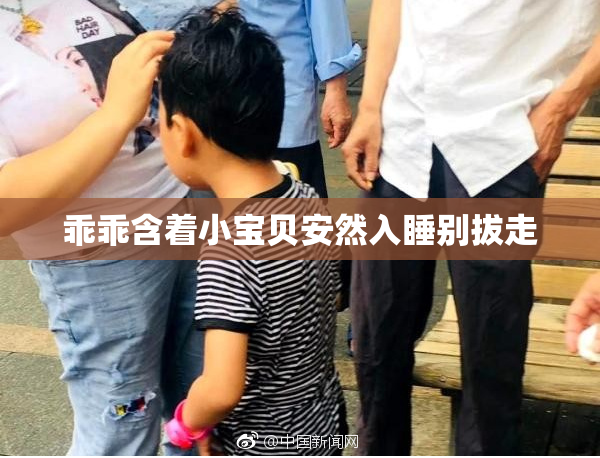 乖乖含着小宝贝安然入睡别拔走