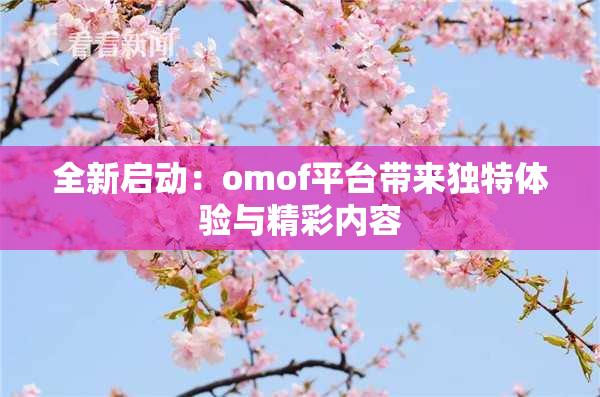 全新启动：omof平台带来独特体验与精彩内容