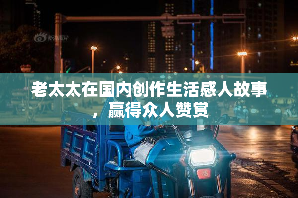 老太太在国内创作生活感人故事，赢得众人赞赏