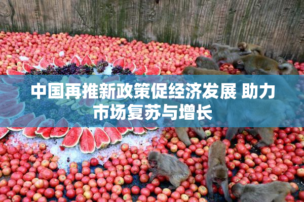 中国再推新政策促经济发展 助力市场复苏与增长