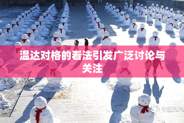 温达对格的看法引发广泛讨论与关注