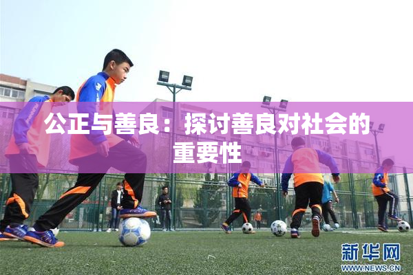 公正与善良：探讨善良对社会的重要性