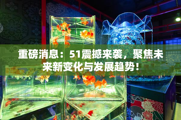 重磅消息：51震撼来袭，聚焦未来新变化与发展趋势！