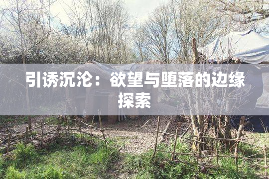 引诱沉沦：欲望与堕落的边缘探索