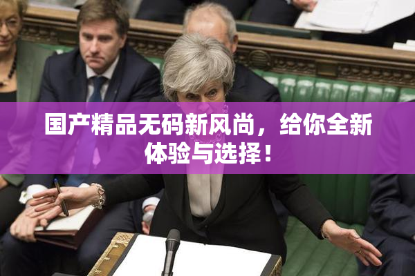 国产精品无码新风尚，给你全新体验与选择！