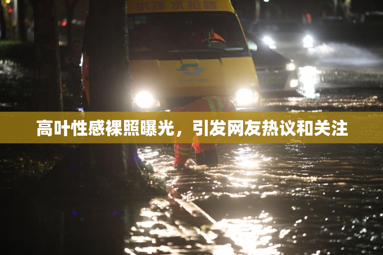 高叶性感裸照曝光，引发网友热议和关注