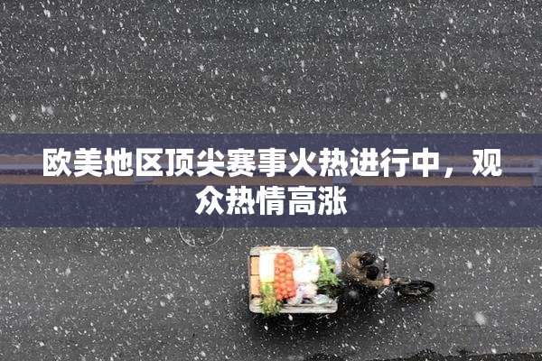 欧美地区顶尖赛事火热进行中，观众热情高涨