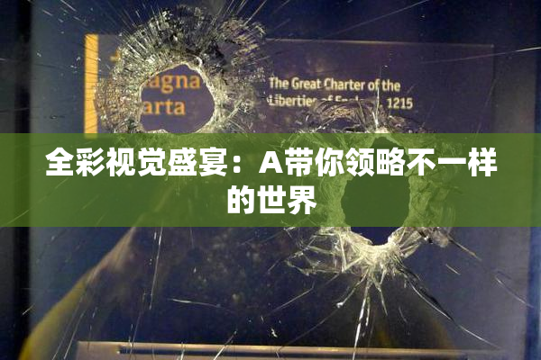 全彩视觉盛宴：A带你领略不一样的世界
