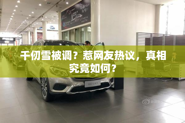 千仞雪被调？惹网友热议，真相究竟如何？