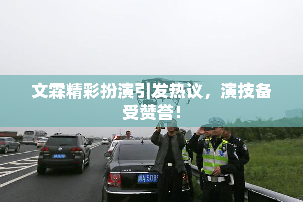 文霖精彩扮演引发热议，演技备受赞誉！