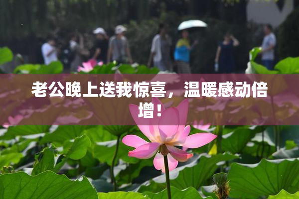 老公晚上送我惊喜，温暖感动倍增！
