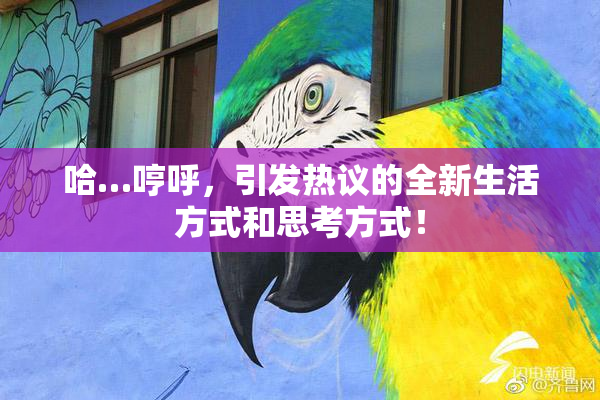 哈…哼呼，引发热议的全新生活方式和思考方式！