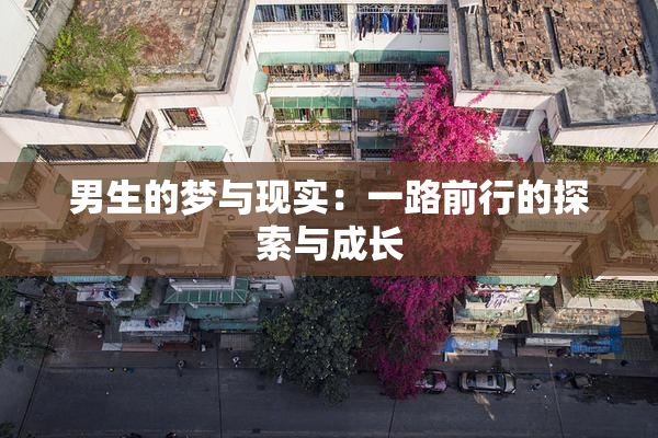男生的梦与现实：一路前行的探索与成长