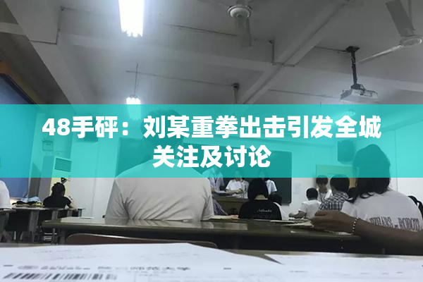 48手砰：刘某重拳出击引发全城关注及讨论