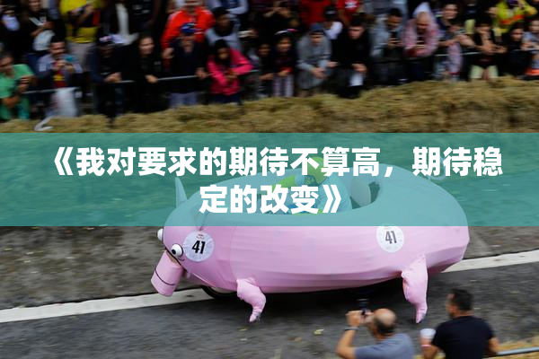 《我对要求的期待不算高，期待稳定的改变》