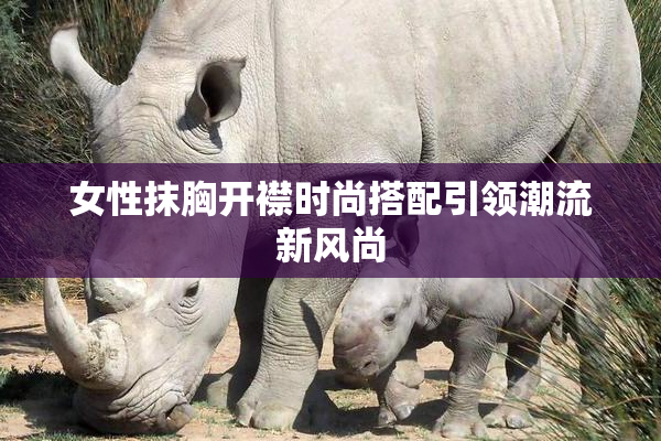 女性抹胸开襟时尚搭配引领潮流新风尚