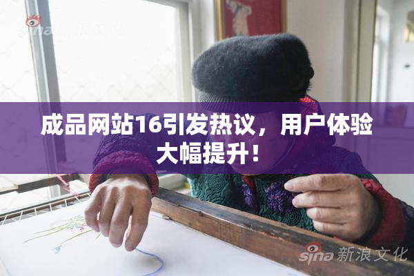 成品网站16引发热议，用户体验大幅提升！