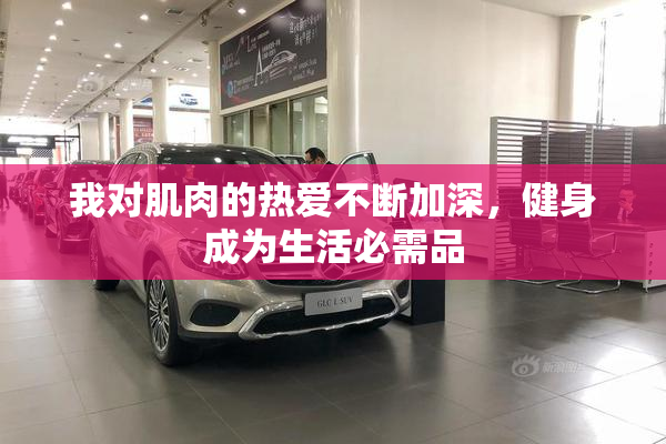 我对肌肉的热爱不断加深，健身成为生活必需品