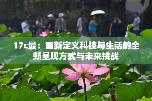 17c最：重新定义科技与生活的全新呈现方式与未来挑战