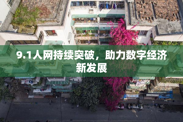 9.1人网持续突破，助力数字经济新发展