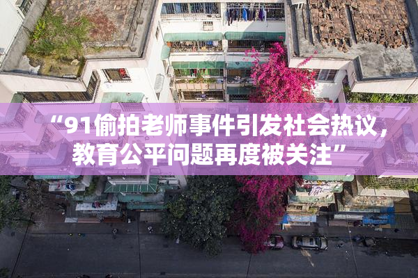 “91偷拍老师事件引发社会热议，教育公平问题再度被关注”