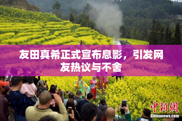 友田真希正式宣布息影，引发网友热议与不舍