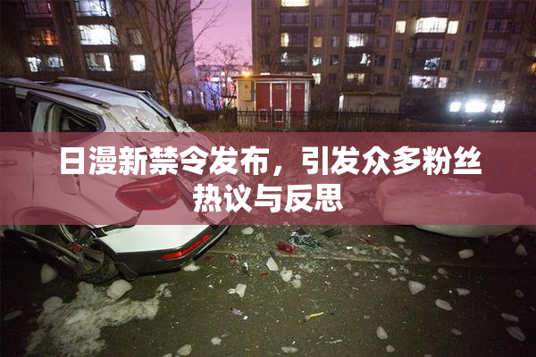 日漫新禁令发布，引发众多粉丝热议与反思