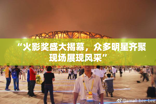 “火影奖盛大揭幕，众多明星齐聚现场展现风采”