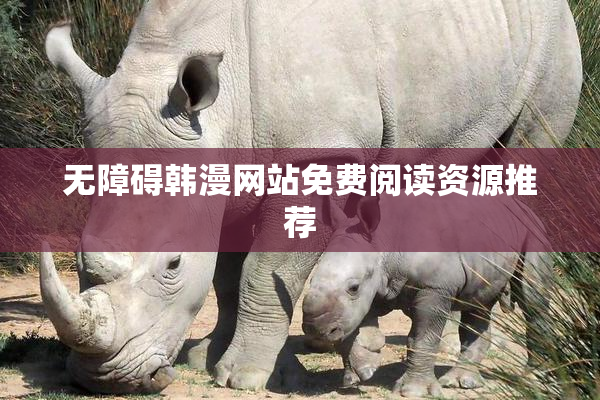 无障碍韩漫网站免费阅读资源推荐