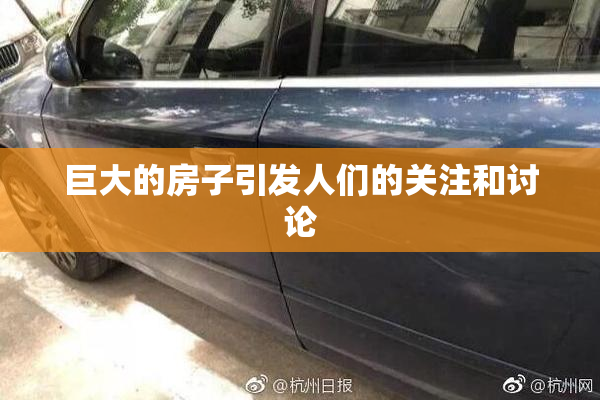 巨大的房子引发人们的关注和讨论