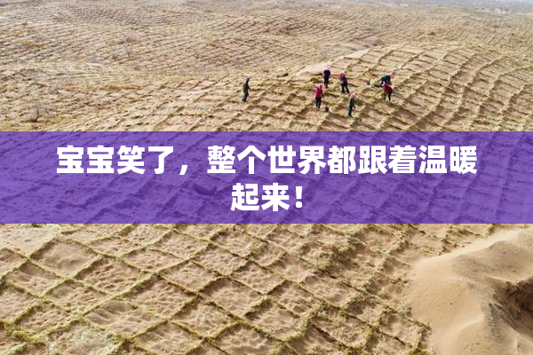 宝宝笑了，整个世界都跟着温暖起来！