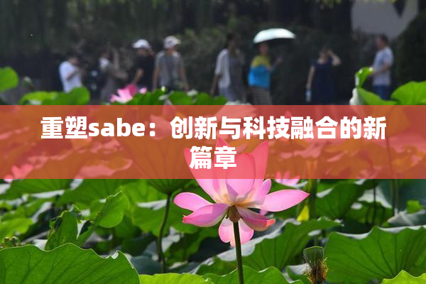 重塑sabe：创新与科技融合的新篇章