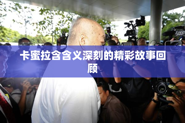 卡蜜拉含含义深刻的精彩故事回顾