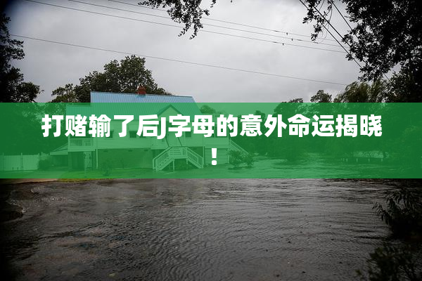打赌输了后J字母的意外命运揭晓！