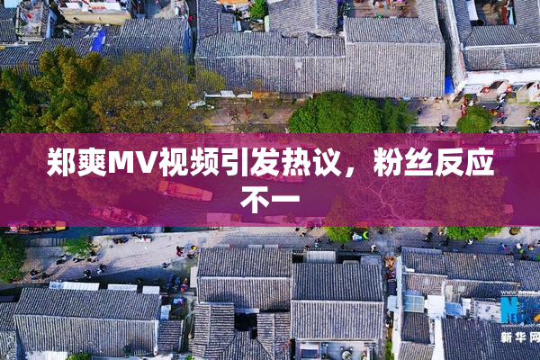 郑爽MV视频引发热议，粉丝反应不一